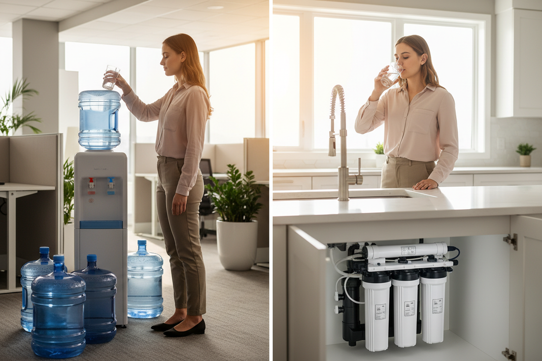 Agua de garrafón versus ósmosis inversa doméstica - comparativa de salud y composición